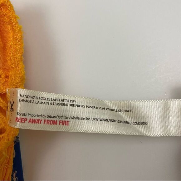 Free People Carina Bralette Mango - Size XS - Picture 7 of 8